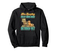 Retired Vet Now Accepting Belly Rubs Only Pullover Hoodie