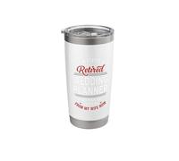 Retired Wedding Planner Taking Orders from Wife Stainless Steel Insulated Tumbler