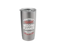Retired Wedding Planner Taking Orders from Wife Stainless Steel Insulated Tumbler