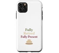 Retired Zen Mindful Man Grandpa Meditation Humor Calm Case for iPhone 11 Pro Max