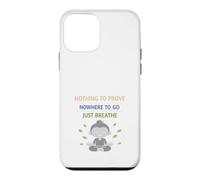 Retired Zen Mindful Man Grandpa Meditation Humor Calm Case for iPhone 12 mini