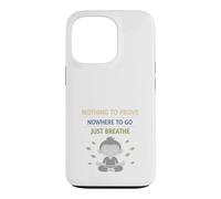 Retired Zen Mindful Man Grandpa Meditation Humor Calm Case for iPhone 13 Pro