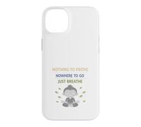 Retired Zen Mindful Man Grandpa Meditation Humor Calm Case for iPhone 14 Plus