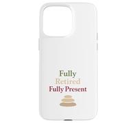 Retired Zen Mindful Man Grandpa Meditation Humor Calm Case for iPhone 15 Pro Max