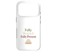 Retired Zen Mindful Man Grandpa Meditation Humor Calm Case for iPhone 17 Pro