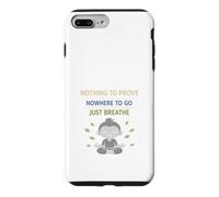 Retired Zen Mindful Man Grandpa Meditation Humor Calm Case for iPhone 7 Plus/8 Plus