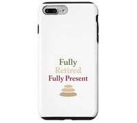 Retired Zen Mindful Man Grandpa Meditation Humor Calm Case for iPhone 7 Plus/8 Plus