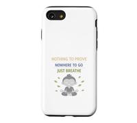Retired Zen Mindful Man Grandpa Meditation Humor Calm Case for iPhone SE (2020) / 7/8