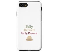 Retired Zen Mindful Man Grandpa Meditation Humor Calm Case for iPhone SE (2020) / 7/8