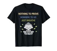 Retired Zen Mindful Man Grandpa Meditation Humor Calm T-Shirt