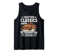 Retiree 2026 Retirement Plan Crafting Classics Retirement Tank Top