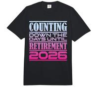 Retiree Counting Down The Days Until Retirement 2026 Comfort Colors Adult Heavyweight T-Shirt