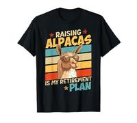Retiree RAISING ALPACAS IS MY RETIREMENT PLAN Alpaca T-Shirt