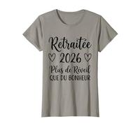 Retirement 2026 More Joy Than Happiness Design for Retirees T-Shirt