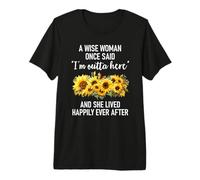 Retirement A Wise Woman Once Said I'm Outta Here Im Retired Premium T-Shirt