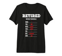 Retirement and Retirement Schedule - Pensioner Premium T-Shirt