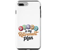 Retirement Bingo Game Design for Retired Bingo Player Case for iPhone 7 Plus/8 Plus
