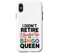Retirement Bingo Game Design for Retired Bingo Player Case for iPhone X/XS