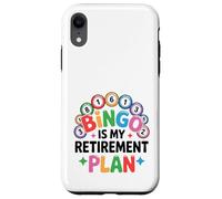 Retirement Bingo Game Design for Retired Bingo Player Case for iPhone XR
