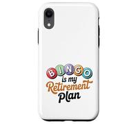 Retirement Bingo Game Design for Retired Bingo Player Case for iPhone XR