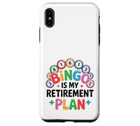Retirement Bingo Game Design for Retired Bingo Player Case for iPhone XS Max