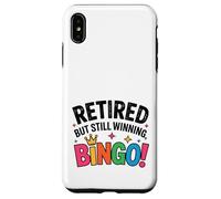 Retirement Bingo Game Design for Retired Bingo Player Case for iPhone XS Max