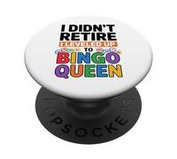 Retirement Bingo Game Design for Retired Bingo Player PopSockets Adhesive PopGrip