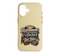 Retirement Fishing Tackle Tall Tales Angler Case for iPhone 16