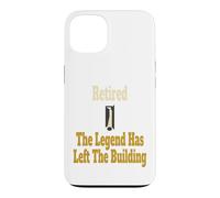 Retirement Funny Retired The Legend Has Left The Building Case for iPhone 13