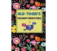 Retirement Gift for Woman: Old-Timer's Memory Boosters: A Fun and Practical Notebook for Forgetful Minds ... Grandparents older parents over 50 60 70 80