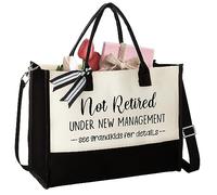 Retirement Gift for Woman - Retired Gifts Ideas 2025 for Women, Boss Lady, Manager, Teacher, Nurse, Employee, Grandma - Funny Cool Coworker Leaving, Farewell, Going Away, Goodbye Bags - Tote Bag,