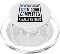 Retirement gift idea Retired Orthopedic-Surgeon PopSockets PopGrip for MagSafe