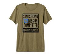 Retirement Gift idea Retired Statistician Premium T-Shirt