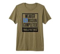 Retirement Gift idea Retired Weaver Premium T-Shirt