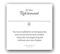 Retirement Gift Puffy Heart Bracelet 925 Sterling Silver | Jewellery for Women | Adjustable Charm Bracelet