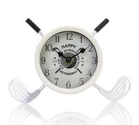 Retirement Gifts for Men Women 2025 Happy Retirement Golf Clubs Desk Clock Cool Desk Accessories Golf Gifts for Men Gifts Retired Friends Coworker Boss Leader Teacher Silent Non-Ticking