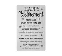 Retirement Gifts for Men Women, Happy Retirement Wallet Card Presents