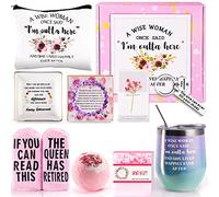 Retirement Gifts for Women 2023,Happy Retirement Gifts, 12 Pieces Best Retirement Gift box for Coworker,Retired Friends,Boss,Teachers, Nurses, Doctors Mom, Grandma, Retirees (Glitter Gradation)