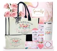 Retirement Gifts for Women, 2025, Happy Retirement Gifts for Coworker Teacher Nurse Boss Friends Mom Grandma Retirees Cool Funny Female Retired Gift Baskets with Canvas Tote Bag Tumbler Socks