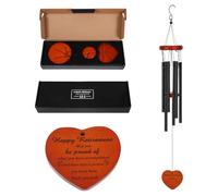 Retirement Gifts for Women or Men, Elegant Retirement Wind Chimes for Garden Outdoor, Thoughtful Keepsake for Colleagues, Teachers, Nurses, Bosses, and Friends, Soothing Sound Decor