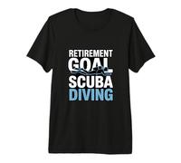 Retirement Goal Scuba Diving Ocean Premium T-Shirt