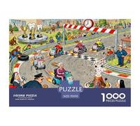 Retirement Home Wooden Jigsaw Puzzle Waterproof 1000 Piece Puzzles for Adults Impossible Challenging Games