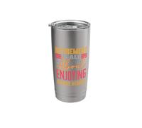 Retirement is All About Enjoying Sweat Seshes Stainless Steel Insulated Tumbler