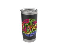 Retirement is When You Can Finally Achieve Your Dreams Stainless Steel Insulated Tumbler