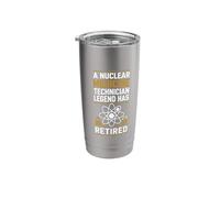 Retirement Legend Has Retired Nuclear Medicine Stainless Steel Insulated Tumbler