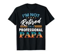 Retirement Party Gift T-Shirt for Grandad Papa Retire T-Shirt