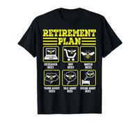 Retirement Plan Beekeeping Hobby Beekeeper Honey Bee Farmer T-Shirt