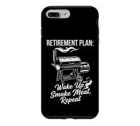 Retirement Plan Grandpa Smoker Barbecue Grill Master Case for iPhone 7 Plus/8 Plus