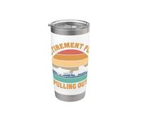 Retirement Plan I Hate Pulling Out Vintage Camper Retirement Stainless Steel Insulated Tumbler