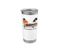 Retirement Plan RV Florida Sunset Stainless Steel Insulated Tumbler